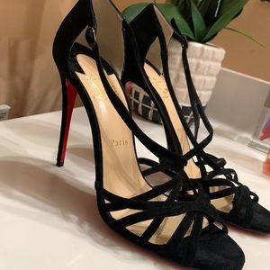 Christian Louboutin strappy heels